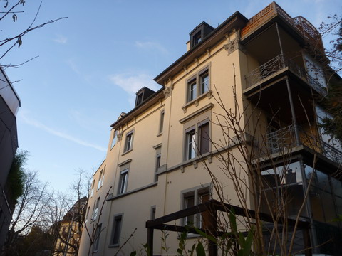 Ansicht Bergwrts